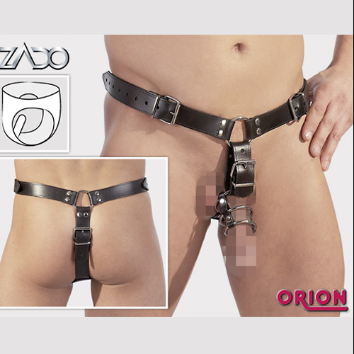 TANGA CUERO CON EXTRA PARA HOMBRE 6388