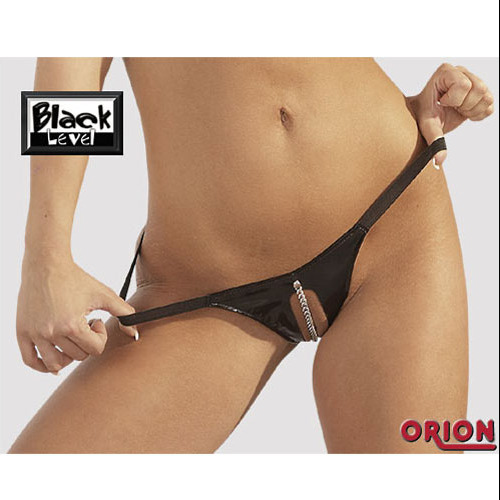 TANGA DE VINILO CADENAS TALLA S-XL