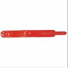 COLLAR LE5212 DE CUERO COLOR ROJO
