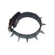 COLLAR DE CUERO CON 8 SPIKES