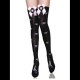 MEDIAS CALAVERAS Y LAZO TALLA ÚNICA