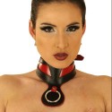 COLLAR LE5639 DE CUERO BICOLOR