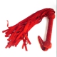 FLOGGER DE ANTE COLOR ROJO 7042