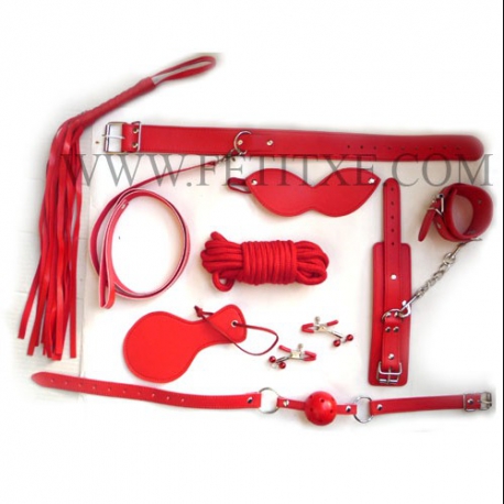 CONJUNTO JUEGO BONDAGE COMPLETO 7747