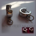 PENDIENTES ANILLO ANCHO DE LA O 8055