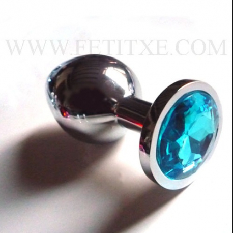 ROSEBUD ANAL PLUG GRANDE AZUL 8160