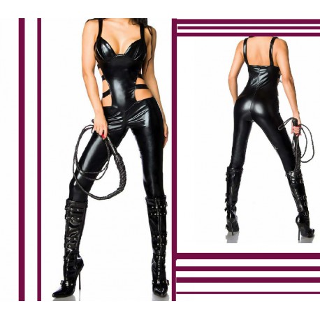 CATSUIT WETLOOK 7192 TALLA ÚNICA S-L