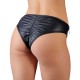 SHORTS PANTS STRIPPER ELEGANTE POLIPIEL-WETLOOK  7201 TALLA M