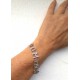 PULSERA DE LETRAS BRILLANTES DOMINA 7227