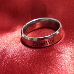 ANILLO DOMINA EN ACERO 7229