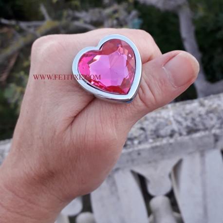 ROSEBUD ANAL PLUG CORAZÓN  ROSA 7230