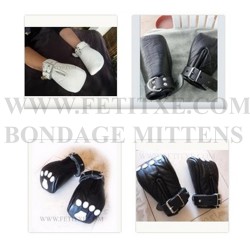 ESPOSAS-MITTENS UNISEX EN CUERO HECHO A MEDIDA7240