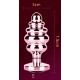 ANAL PLUG SET ACERO JOYAS 7266