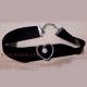 COLLAR CHOKER CON CORAZÓN  BRILLANTES Y ELEGANTE PENDIENTE BDSM TRISKEL 7297