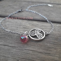 PULSERA ESCLAVA ROSA