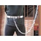 CINTURÓN DE METAL BONDAGE BELLY-COLLAR PARA SUMISIÓN 7425