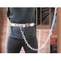 CINTURÓN DE METAL BONDAGE BELLY-COLLAR PARA SUMISIÓN 7425